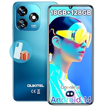 4台OUKITEL C51 18GB/128GB Amazon.com: OUKITEL C51 Unlocked Cell Phone - 18GB+128GB/SD